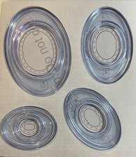 Creative Memories Custom Cutting System 4 Oval Cutting Pattern  Sizing Template