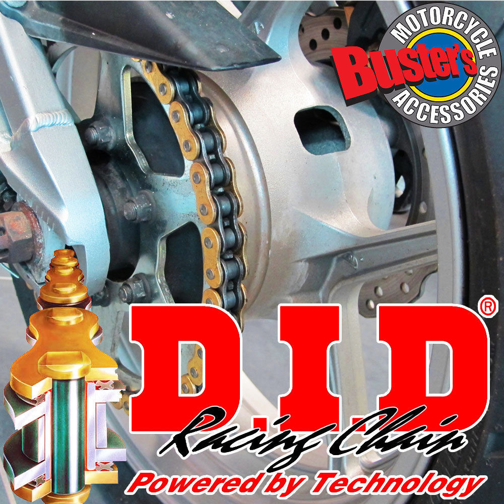 Gold DID XRing Heavy Duty Honda CBR1100XX 2001 Blackbird Chain