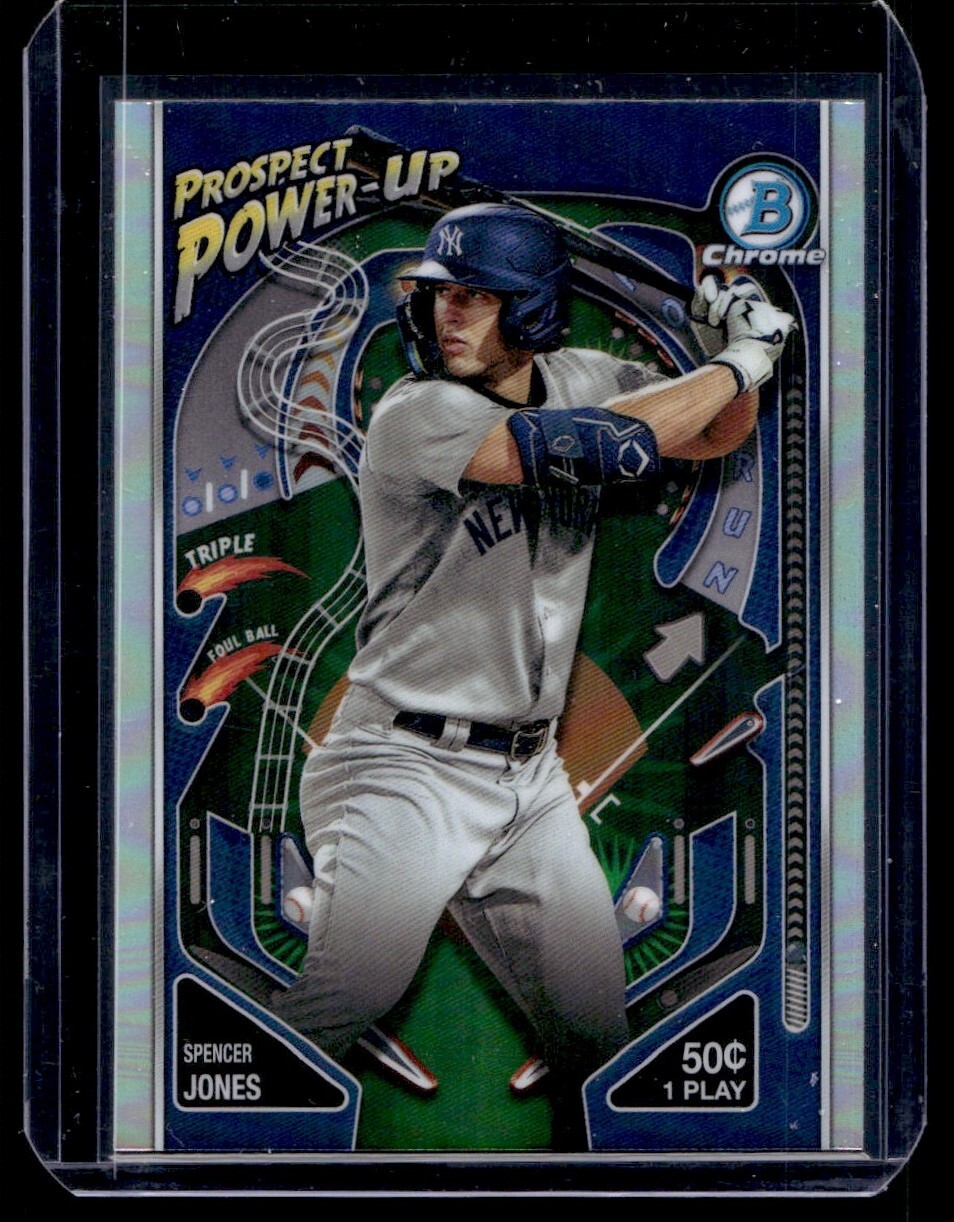 2024 Bowman Chrome Prospect Power-Up #PP-9 Spencer Jones