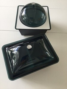 TWO VINTAGE TASTY TEMP LUCITE FOOD SERVER - FOR HOT /COLD BERNARD IND LOCAL PICK