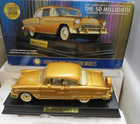<!--F#f_0-->1/24 FRANKLIN MINT 1955 Chevrolet Chevy Golden Bel Air