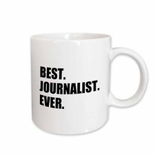 3dRose Best Journalist Ever, fun gift for talented newspaper magazine writers Mu