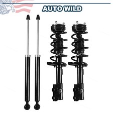 Front Rear 4 Shock Struts Fit For 2011-2016 Ford Fiesta