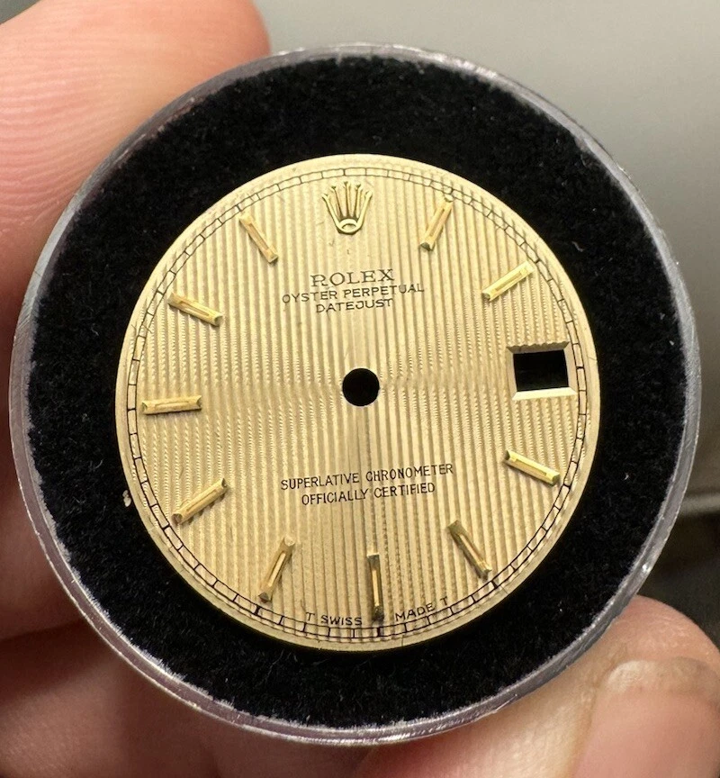 Mint Rolex Datejust 68273 Gold dial. Fits Most 31mm Rolex Cases - Image 4 of 4