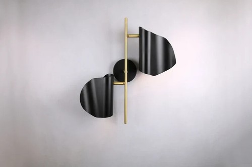 Handmade Brass Wall Sconce – Modern Glass Ball Light Fixture for Home & Office - Picture 2 of 3