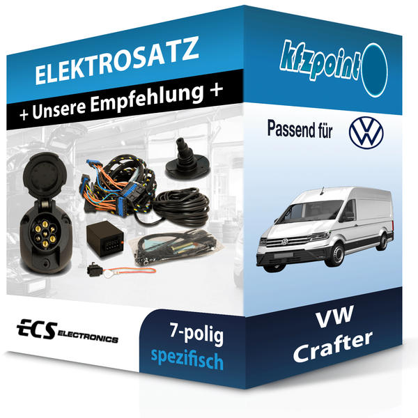 für VW Crafter 04.2006-12.2016 ECS E-Satz 7Polig Fahrzeugspezifisch PKW FP-image