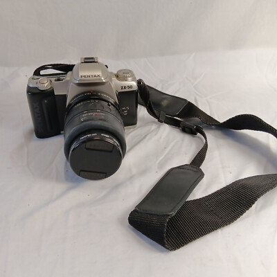 Pentax ZX-50 35mm Film & Flash Tested Camera Bundle 70-210mm