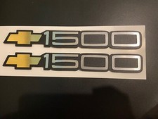 Juego de 2 emblemas de puerta Chevrolet Silverado Tahoe 1993-1998