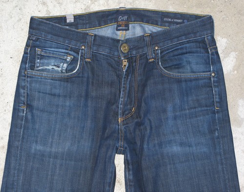 Citizens of Humanity Mens Sid Straight Jeans Sz 29 x 29 Distressed w Stretch - Picture 3 of 9