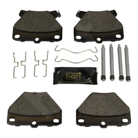 BremsbeläGe Scheibenbremsbelagsatz Hinten FüR Corolla 1 4-1 6VVTI 02- PA544