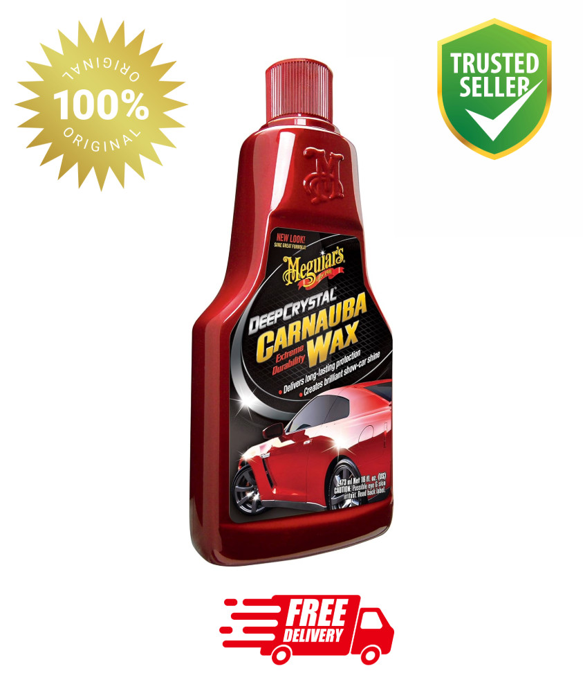 Meguiar's-A2216 Meguiar’s Deep Crystal Carnauba Wax, 16 Ounce