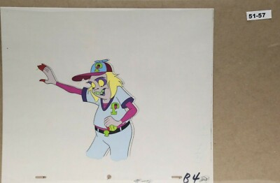 Beetlejuice Original Production Drawing And Cel 51-57 Used Cond.