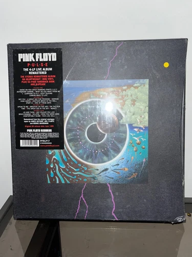 Pink Floyd – Pulse 4 LP, Sealed! New! Holiday Gift- Boxset! PFRLP17. EU import