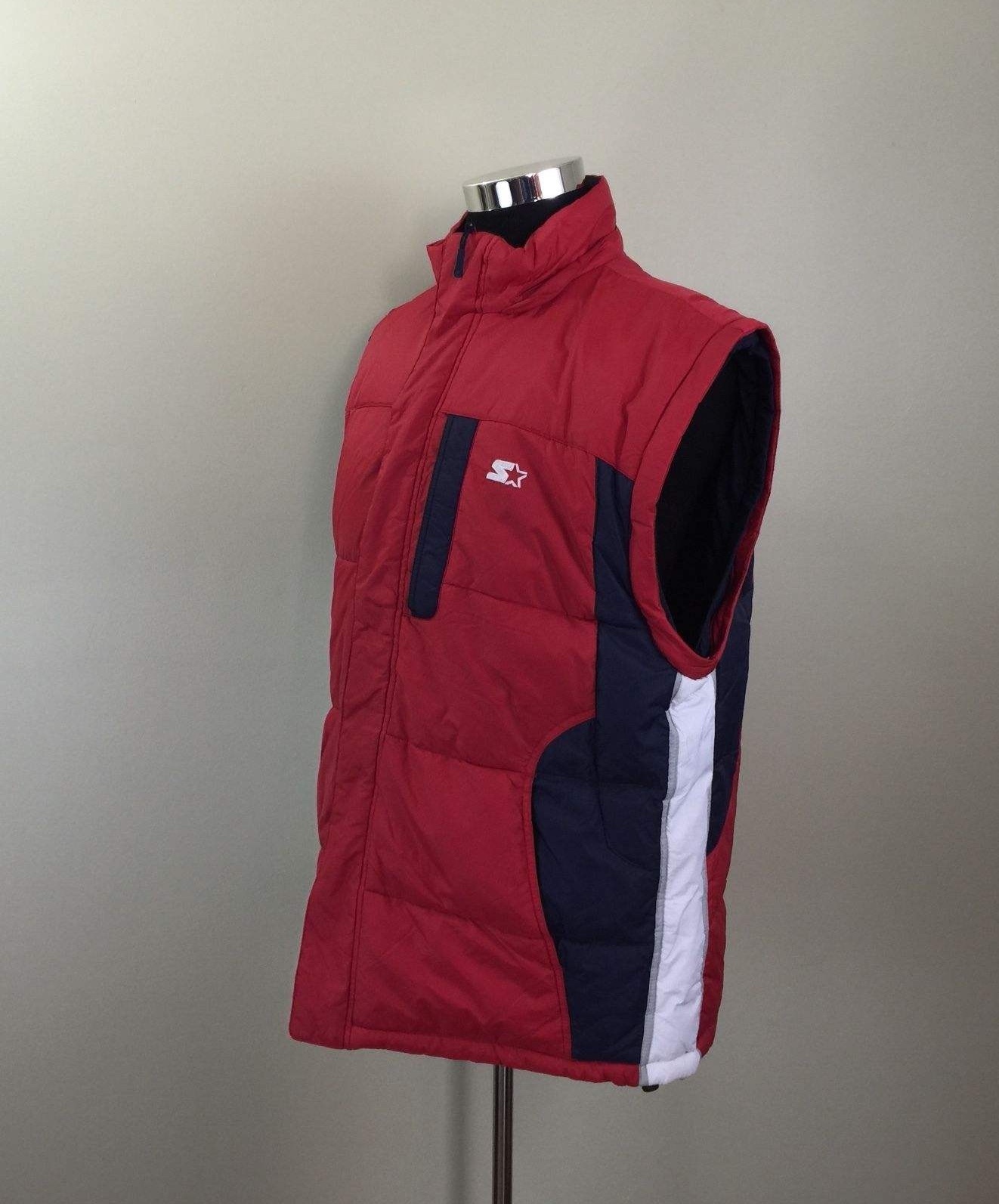 STARTER Reversible Down Filled Coat Removable Sle… - image 10