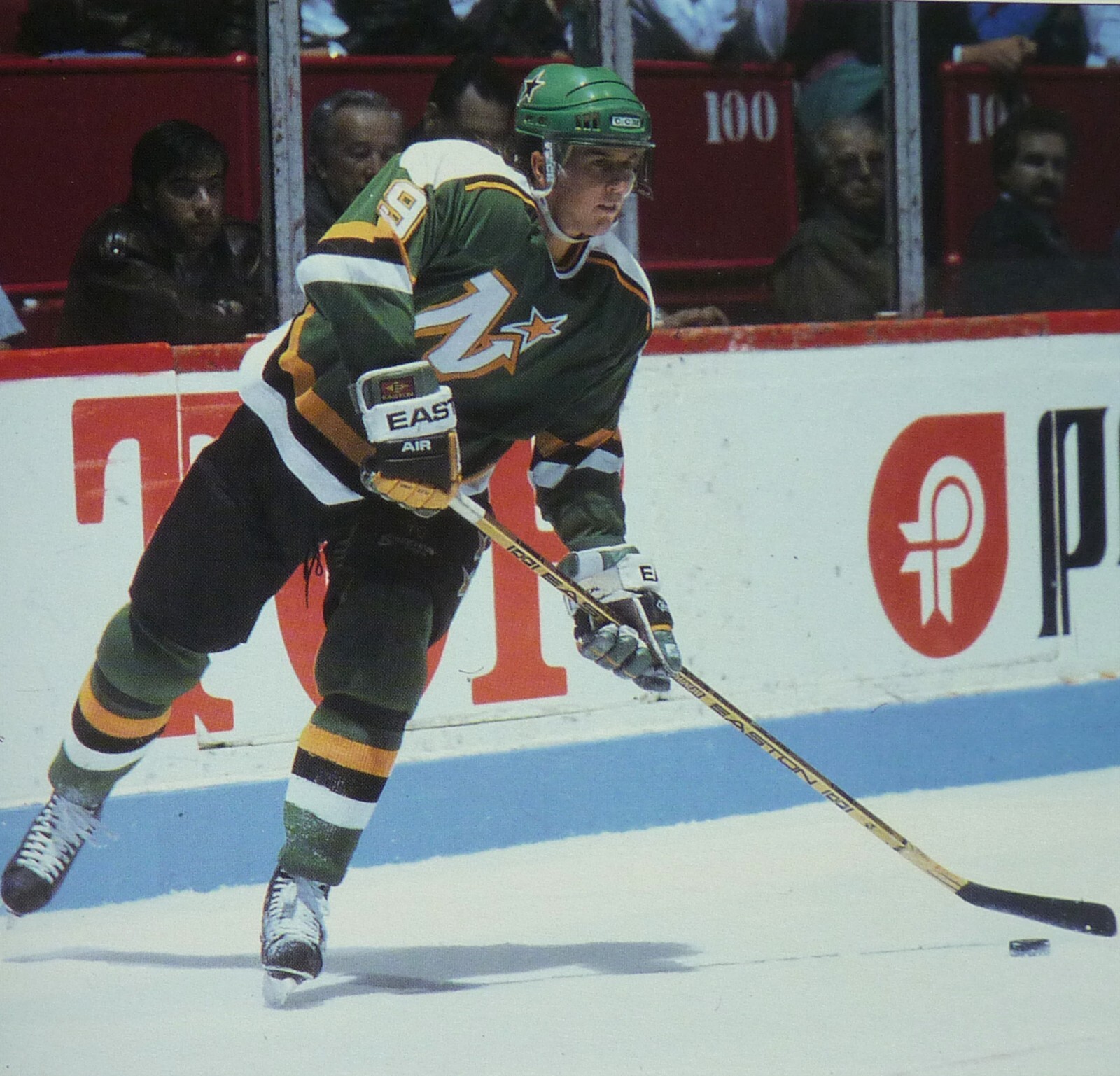 ACTION HOCKEY PHOTO PRINT MINNESOTA NORTH START MIKE MODANO