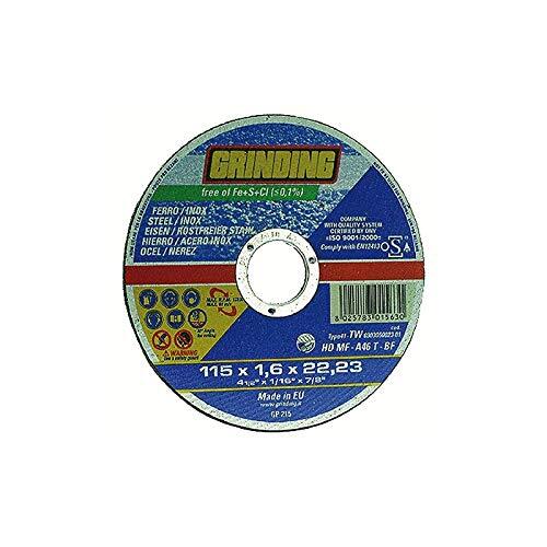 Mola Abrasiva Per Ferro 150x16x32mm - Grana 80 Per Smerigliatrici - Foto 9