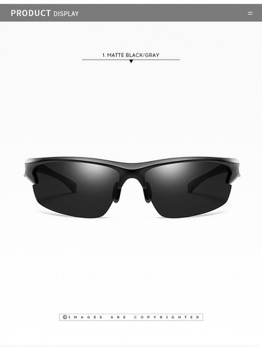 Men's Polarized Wrap Around Sports Sunglasses Running Driving Outdoor Activities - Picture 19 of 101