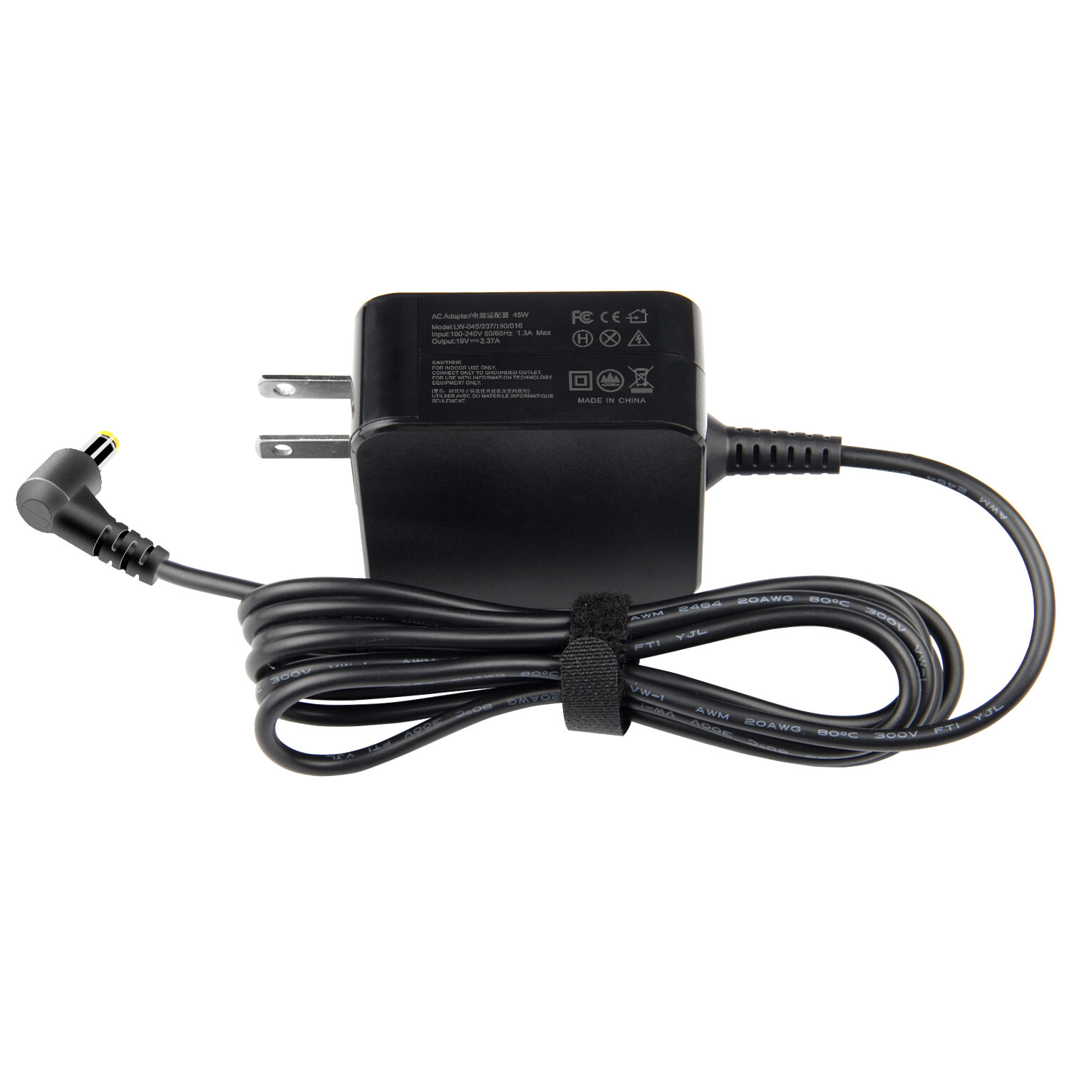 45W AC Charger Adapter For ASUS X551CA X551M X551MA Laptops - 19V 2.37A Power Cord ADP-45BW A Replacement