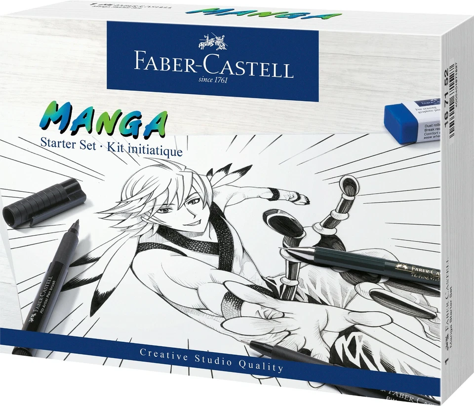 Faber-Castell Tuschestift Pitt Artist Pen Manga Starter Set und andere Sets