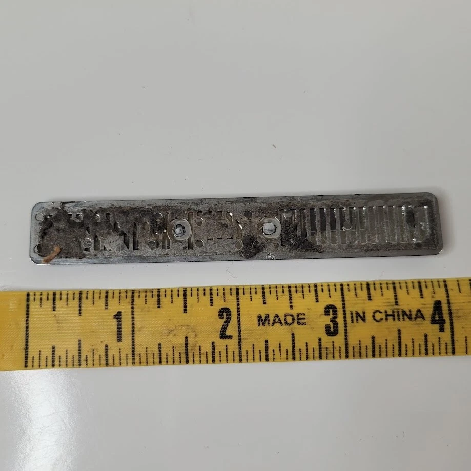 1998 2002 Subaru Forester L AWD Emblem Rear Liftgate Hatch Nameplate OEM - Image 3 of 3