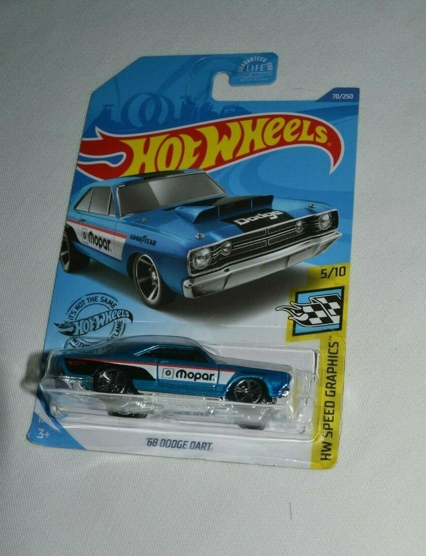 HOT WHEELS 2020 HW SPEED GRAPHICS 5/10 - ' 68 DODGE DART BLUE
