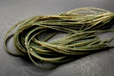 RUBBER SILICONE LEGS - Fly Tying Materials - OLIVE/RED/GREEN - Sili Legs - NEW!