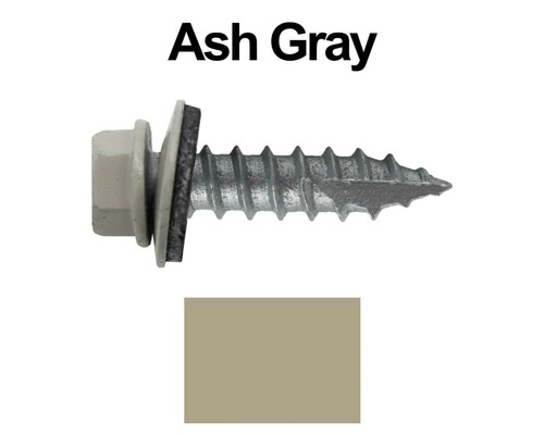 #14 x 1" METAL ROOFING SCREWS: Colored Metal Roofing Screw & Siding Screw - Picture 4 of 39
