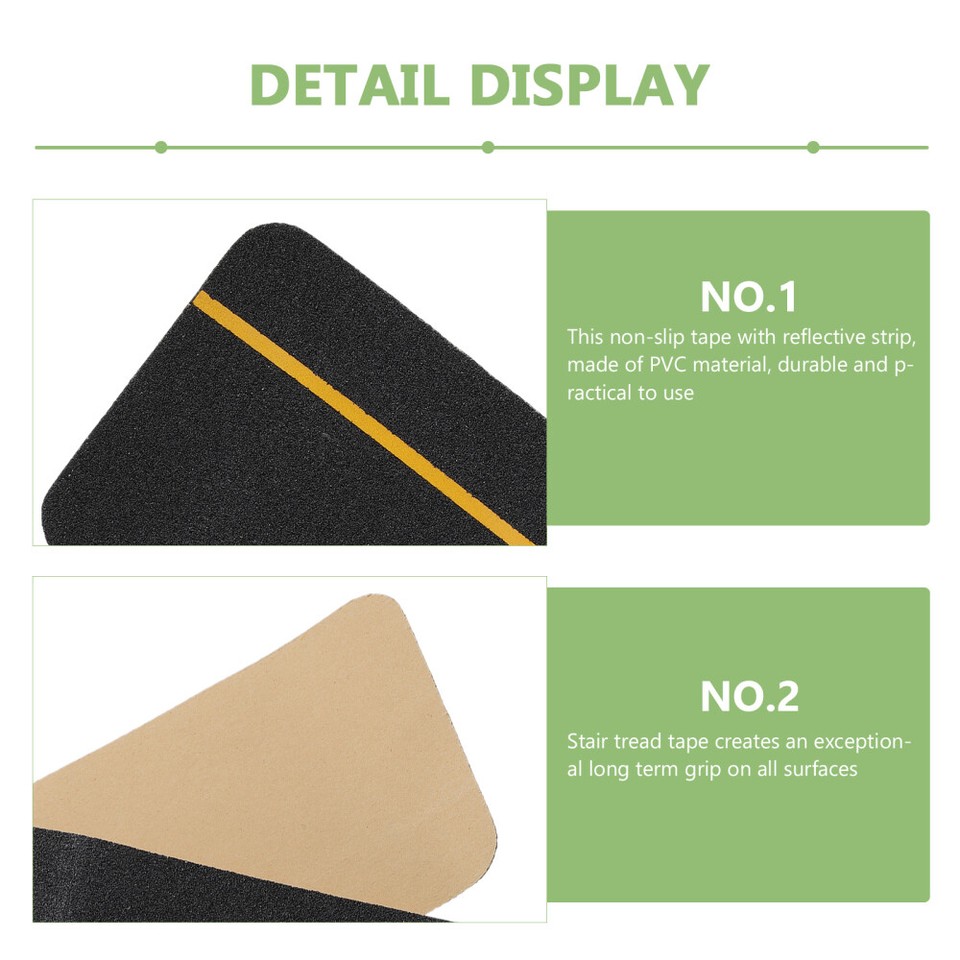 Nonslip Tape Nonslip Rug Skid Resistant Black Stair Traction Strips