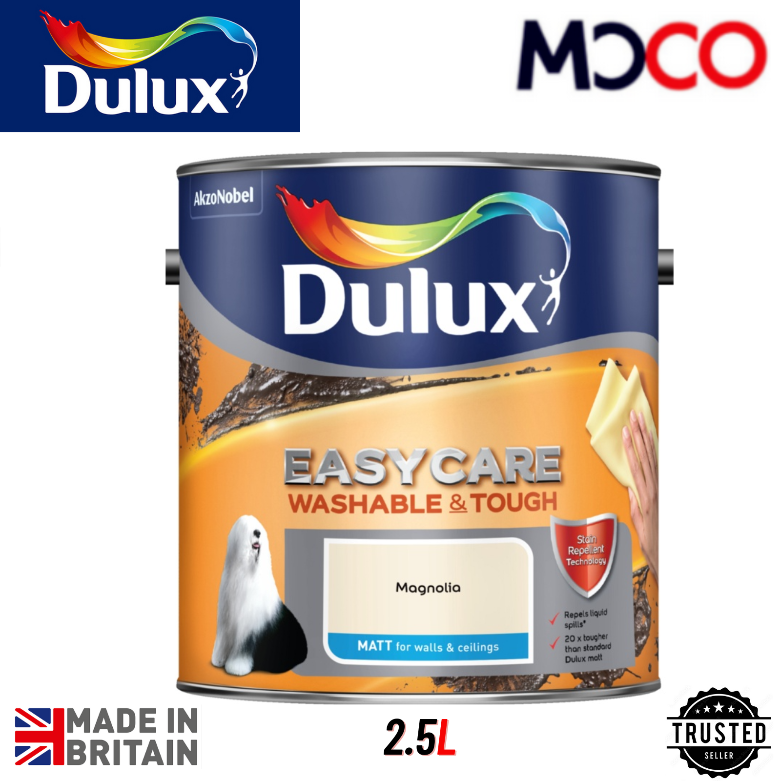 Dulux Easycare Washable & Tough For Walls & Ceilings Interior Matt
