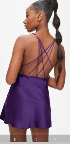Ann Summers Ce Soir Purple Chemise XXL 24 26 - Picture 2 of 4