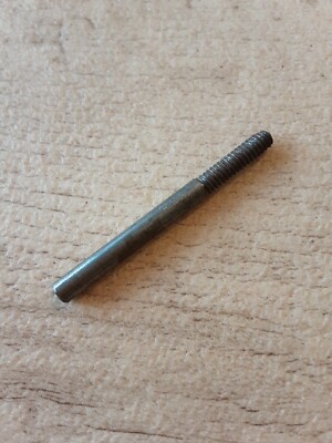 Meccano Comp #115a Gewindestift extra langes Gewinde Nickel
