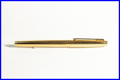 1965er Parker #75 Insignia Cicelé 14K vergoldet FÜLLER B Feder 14K