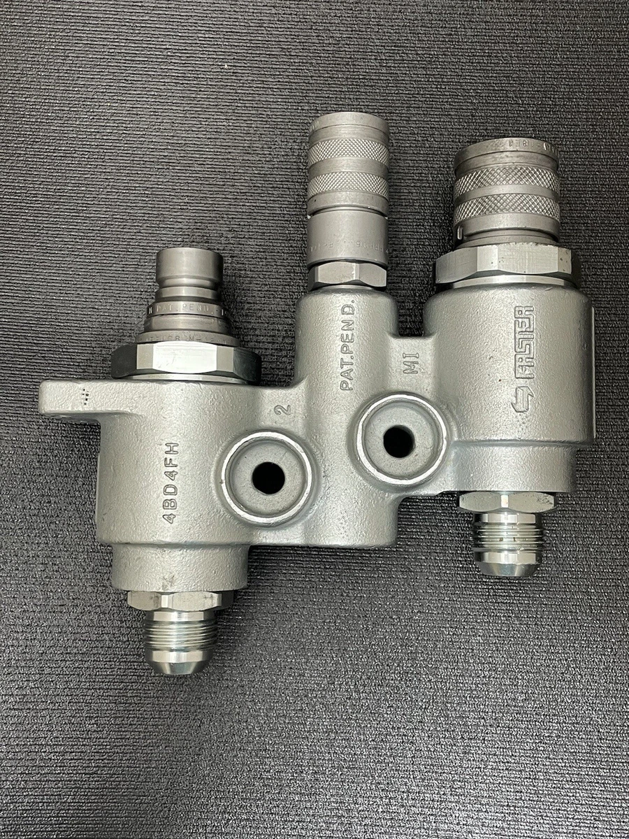 Case # 47396759 Faster 4BD4FH Hydraulic flat face Manifold Control 