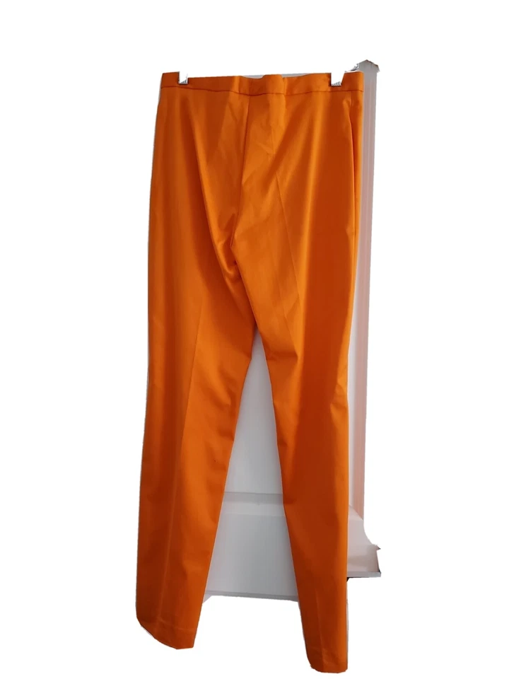 Traje pantalón Vertigo 2 piezas talla M chaqueta naranja elástico blazer *ajuste ceñido* talla 6 Foto 3 de 3