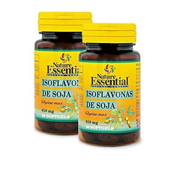 Isoflavonas De Soja Y Onagra 620 Mg. 2X50 Perlas Nature Essential