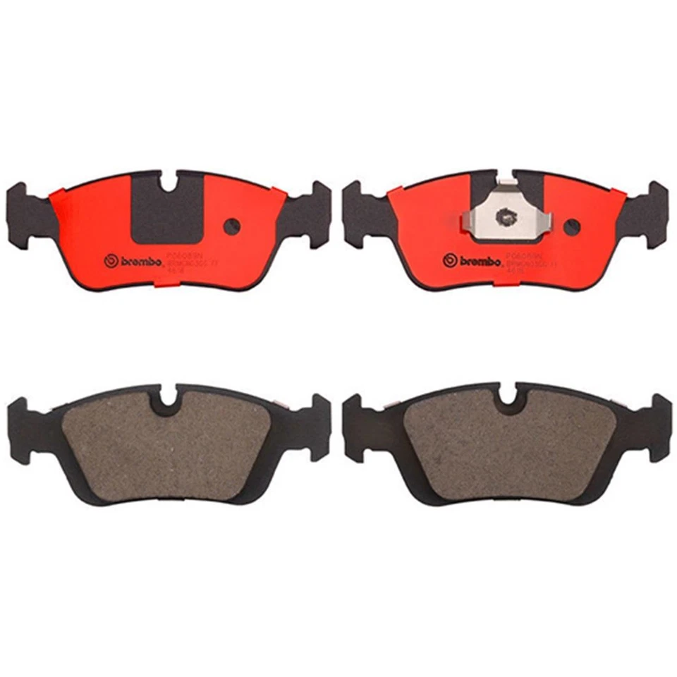 Se adapta a pastillas de freno y rotores delanteros de cerámica Brembo 1996 1997 1998 BMW Z3 Foto 4 de 4