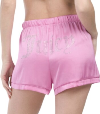 Juicy Couture Sleep Shorts, Pink, Size S