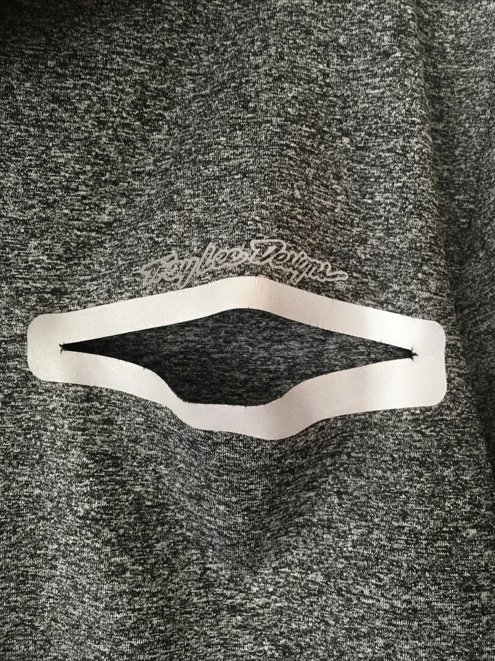 Camiseta polo Troy Lee Designs Biking Race Dunlop - SS - gris para hombre talla XL Foto 3 de 4