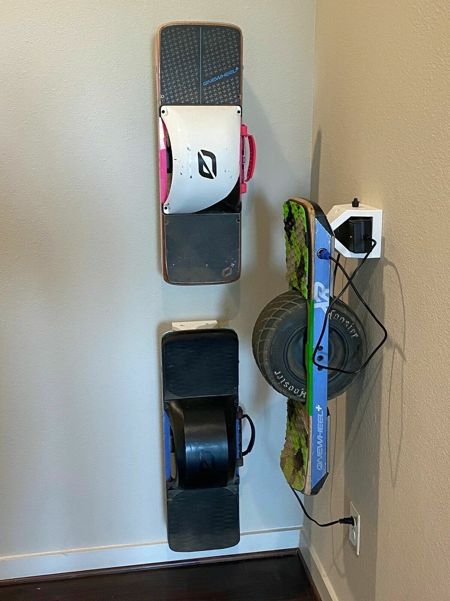 Onewheel XR Wall Hanger XR & Plus V1 All 3 versions WHITE NO
