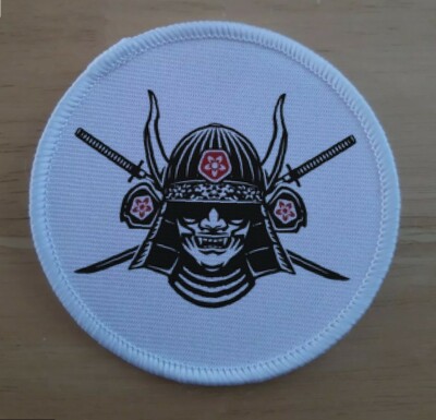 Samurai Ninja Krieger 3'' Sublimation Patch Abzeichen
