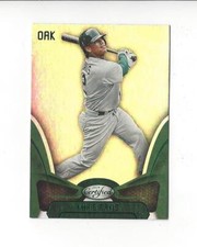 2019 Certified Baseball Green Parallel Singles - You Choose