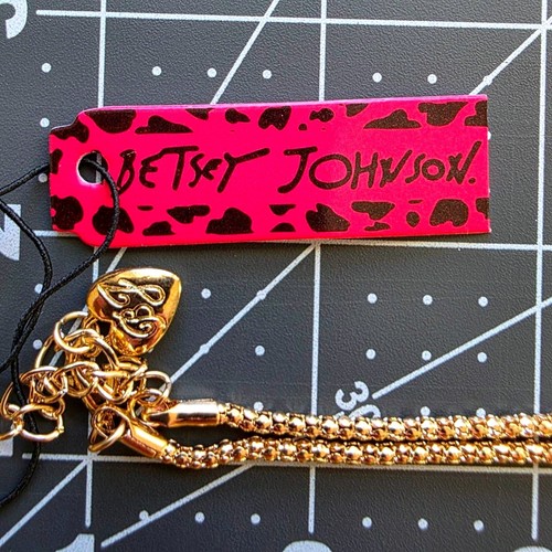 Betsey Johnson Pfau Perle Strass verziert Statement Brosche Anstecknadel - Bild 6 von 9