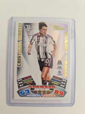 Match Attax Extra 25/26 Cristiana Girelli Heritage WOTM #279 Juventus 2025/2026