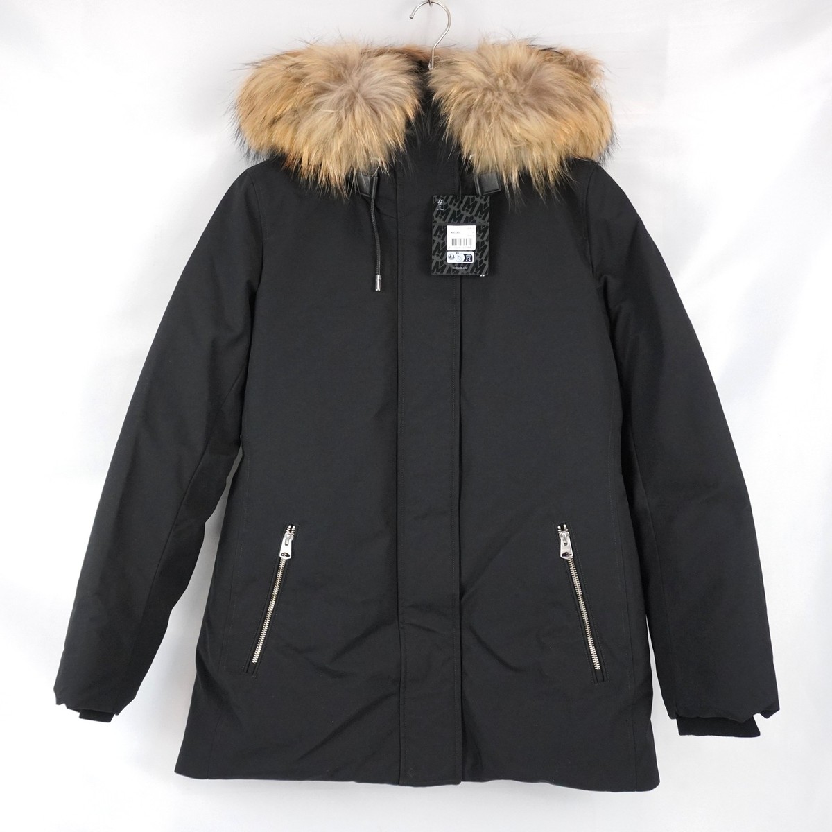Mackage JENI-F 2-In-1 Down Parka W/ Removable Bib & Natural Fur
