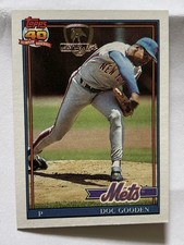 1991 Topps - Dwight Gooden #330 Operation Desert Shield