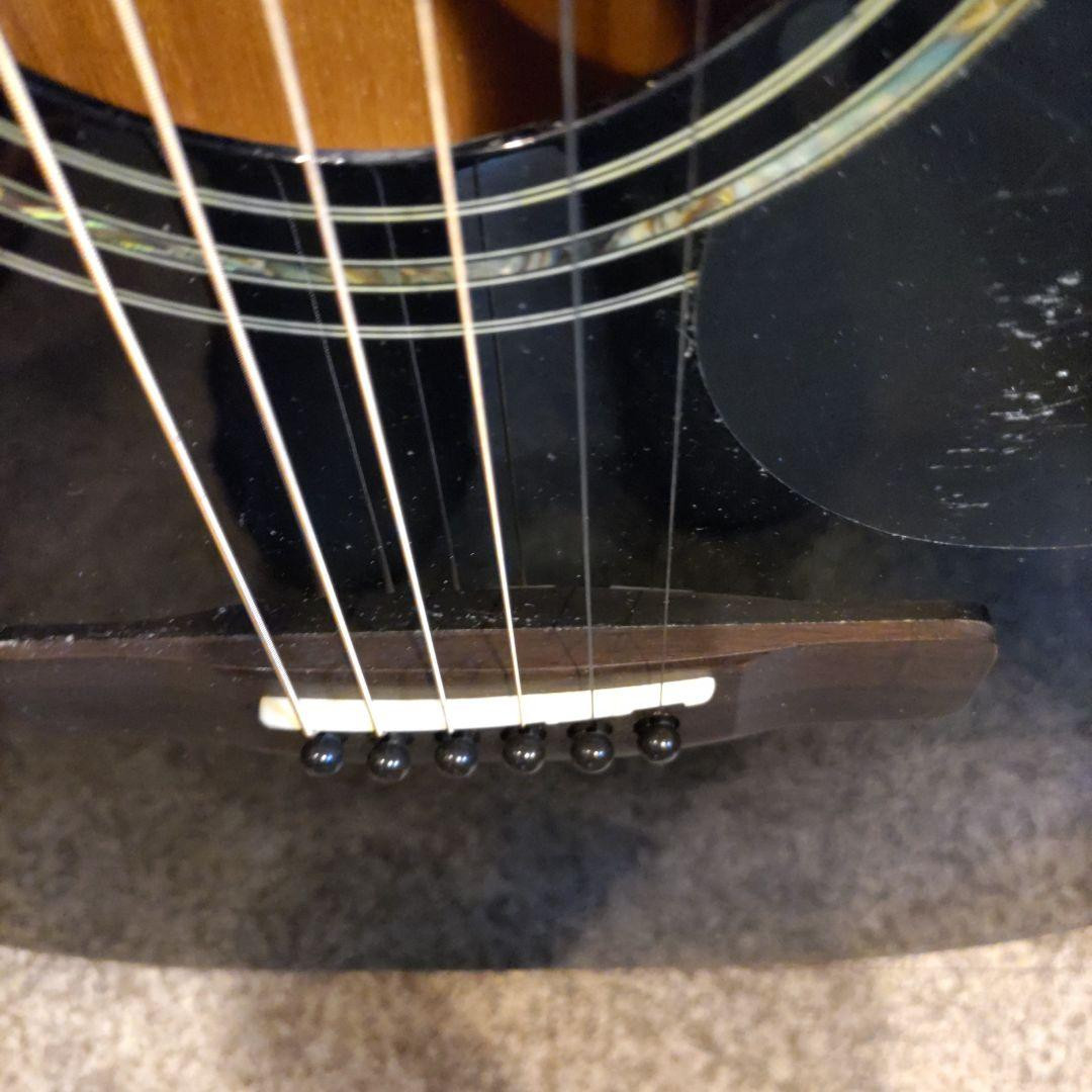 Acoustic Guitar Samick by Greg Bennett D-2 Black Dreadnought