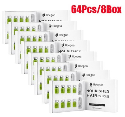 8Pcs/SET MICRONEEDLE Hair Regrowth System, Advanced Hair Treatment Ginseng Serum
