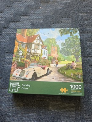 Corner Piece Puzzles Sunday Drive 1000 Teile Puzzle