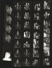 Contact Photo Sheet & Negatives Badler Schneider Hasselhoff Copley Van Halen 84