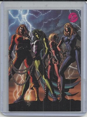 Marvel Dangerous Divas: Series 1 (Rittenhouse) INDUSTRY SUMMIT Promo Card #ISP1